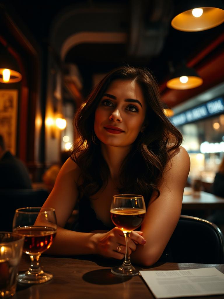 Lucía, Regular at the bar